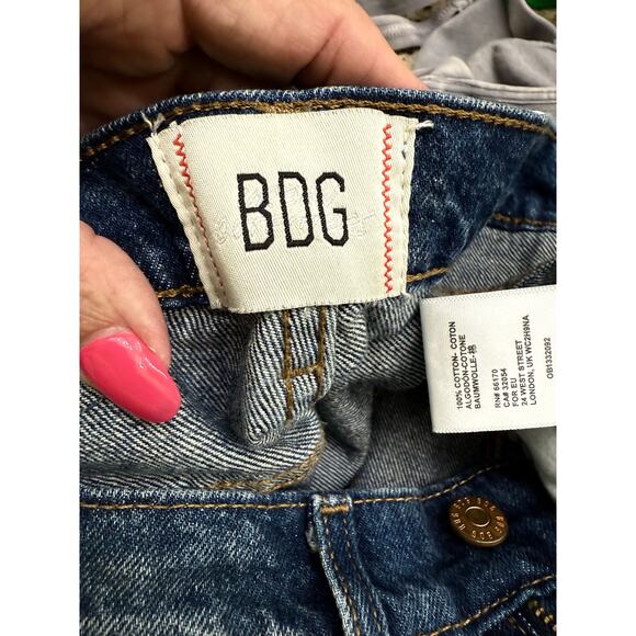 BDG Urban Outfitters high rise baggy jeans "Cowboy Jean" size 25 - Picture 7 of 9